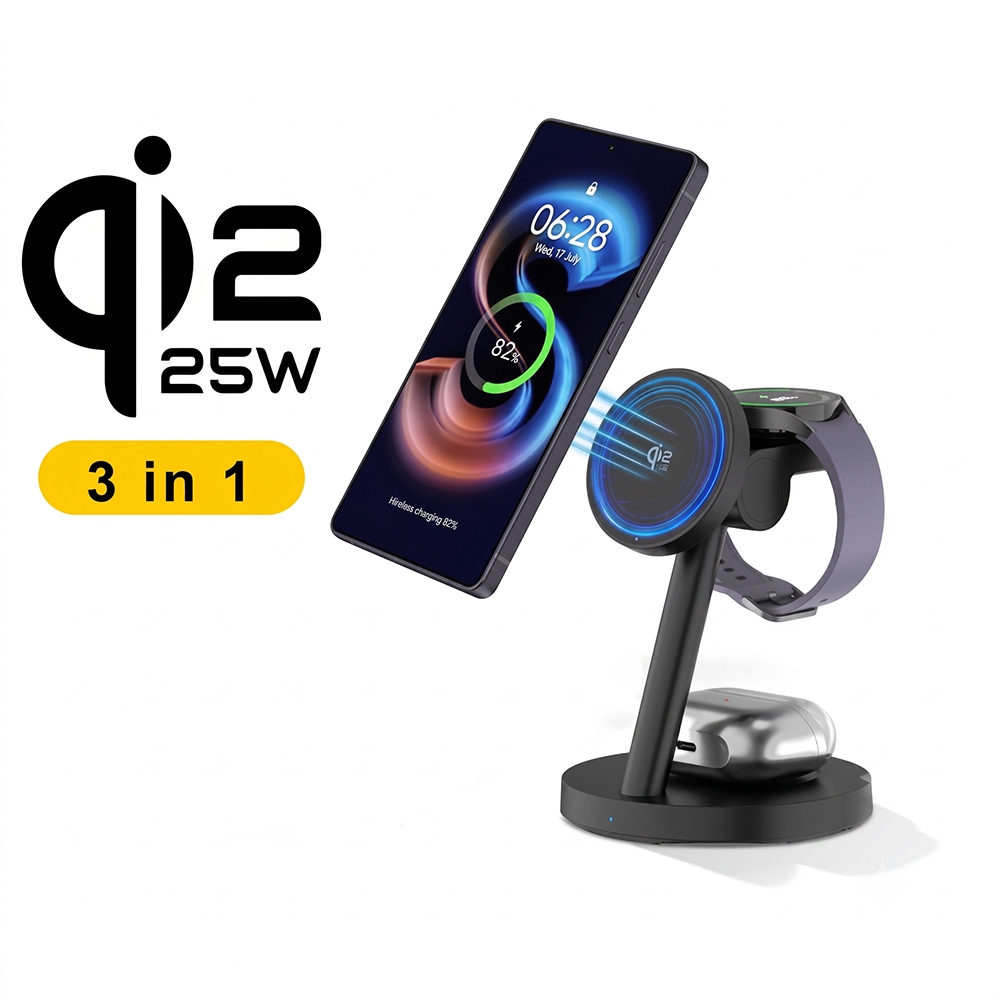 แท่นชาร์จไร้สายแบบเร็ว Qi2.2 ก - Smartwatch Ac บทวิจารณ์และราคา
