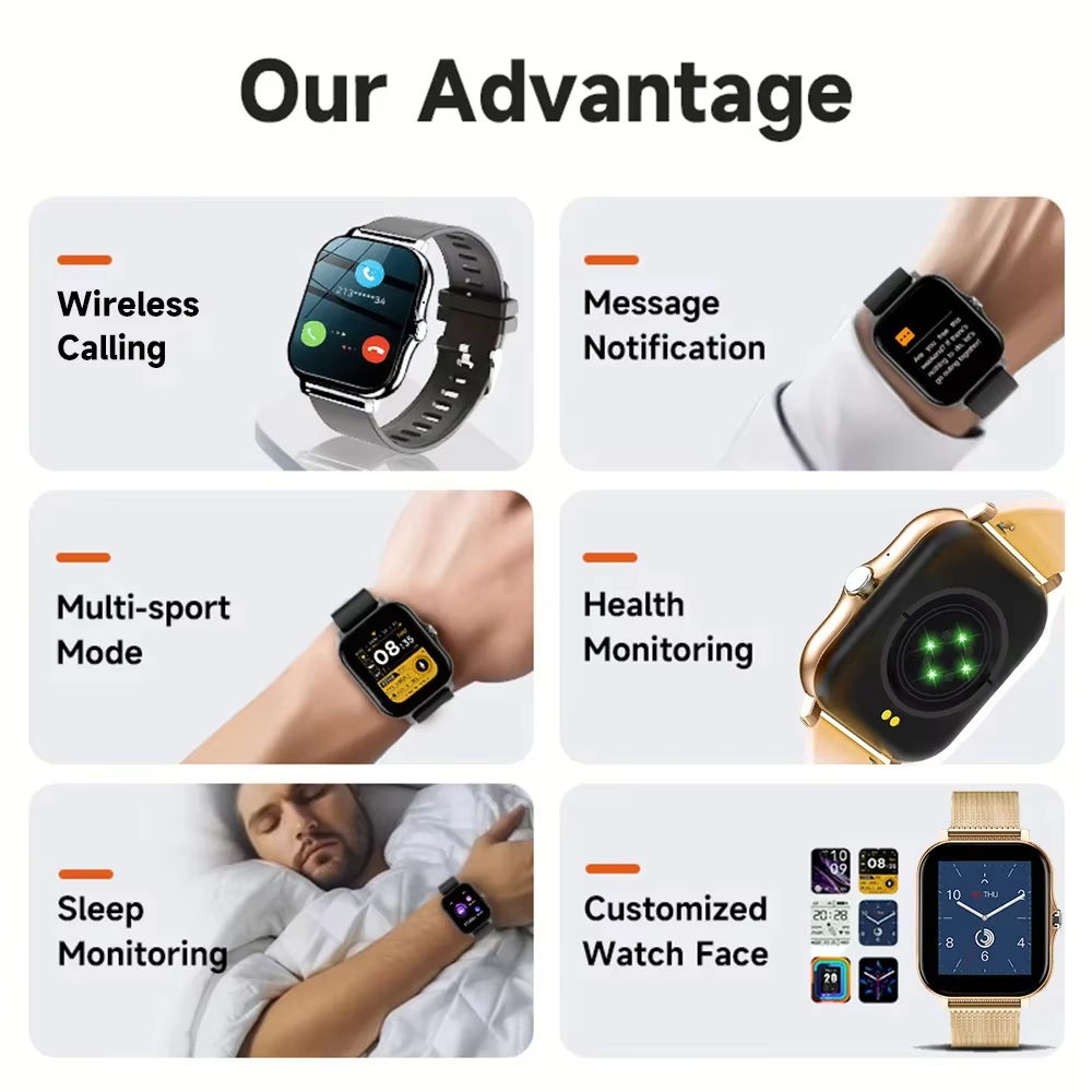 LAXASFIT 2025 ใหม่สมาร์ทวอท์ชส - Smartwatch Instagram บทวิจารณ์และราคา