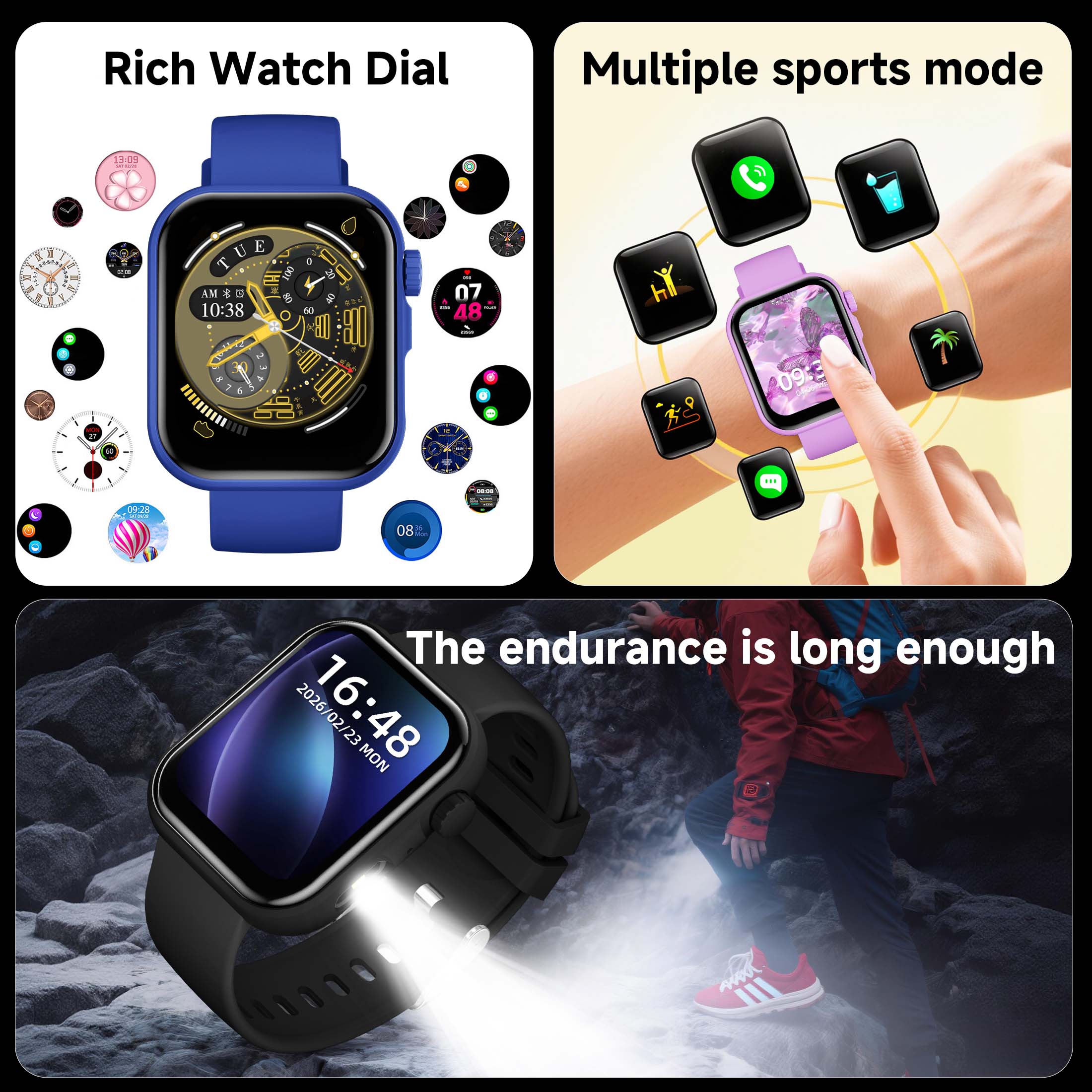สมาร์ทวอทช์รุ่นใหม่ 2026 หน้าจ - Smartwatch Instagram บทวิจารณ์และราคา