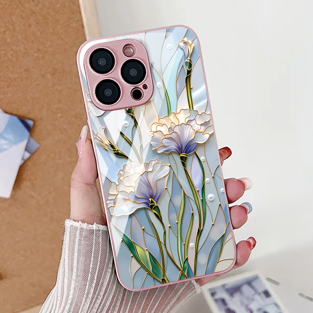 เคสโทรศัพท์ลายดอกบัว สำหรับ iP - Screen Protector Film บทวิจารณ์และราคา