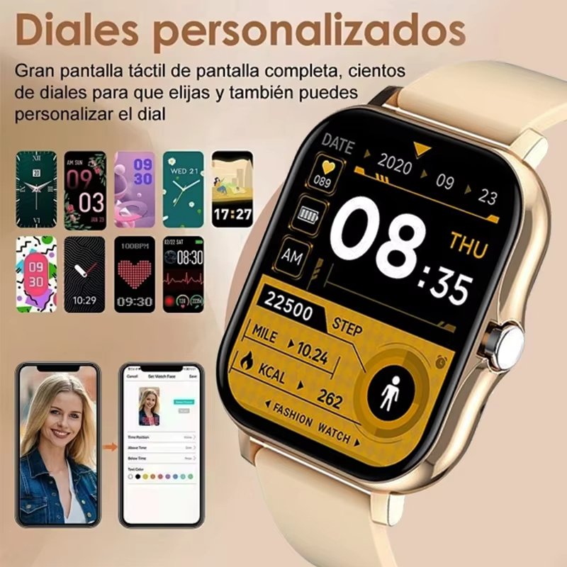 LAXASFIT นาฬิกาอัจฉริยะรุ่นใหม - Smartwatch Instagram บทวิจารณ์และราคา