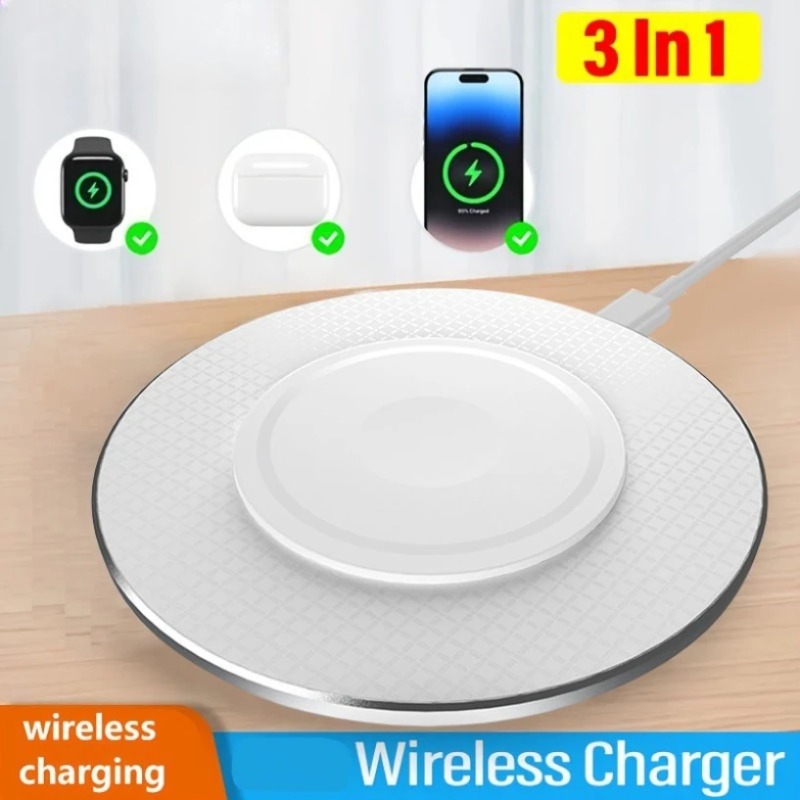 แท่นชาร์จไร้สายขนาดกะทัดรัด 15 - Wireless Charger Watch บทวิจารณ์และราคา